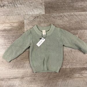 Ayla and Ophelia light green sweater (12-18months)